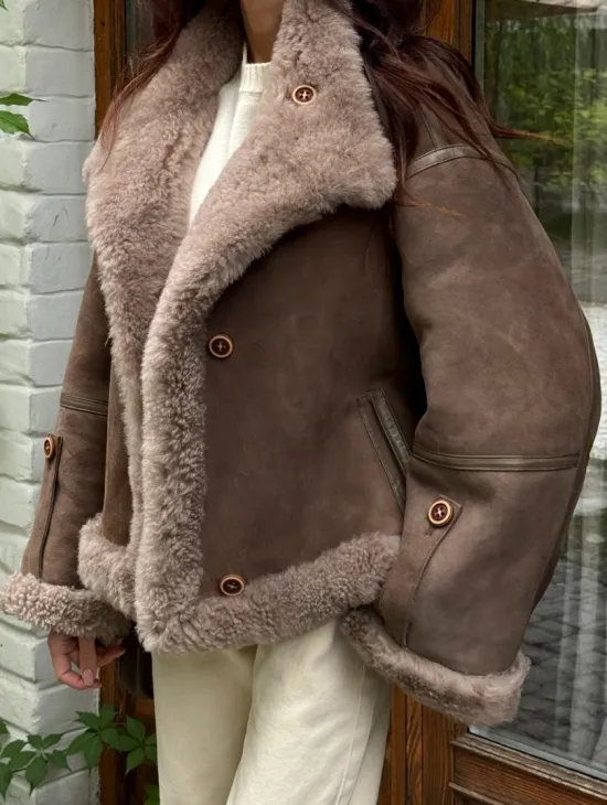 Куртка - дублёнка двухсторонняя - фото 2