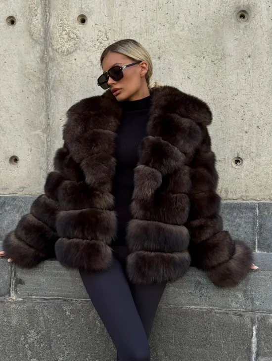 Шуба под соболь - фото 11